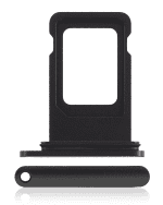 Iphone Xr ile Uyumlu Çift Sim Kart Tepsisi Siyah ile Uyumlu