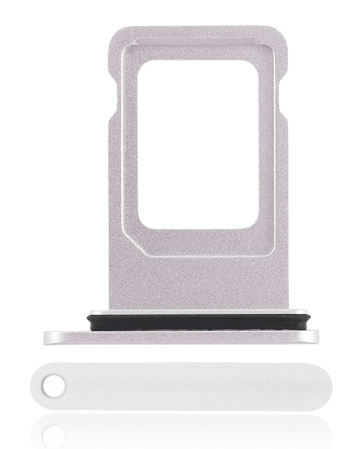 Iphone Xr ile Uyumlu Çift Sim Kart Tepsisi ile Uyumlu Beyaz