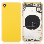 Iphone Xr ile Uyumlu Kasa Bileşenler Önceden Takılmış  Sarı ile Uyumlu Kasa