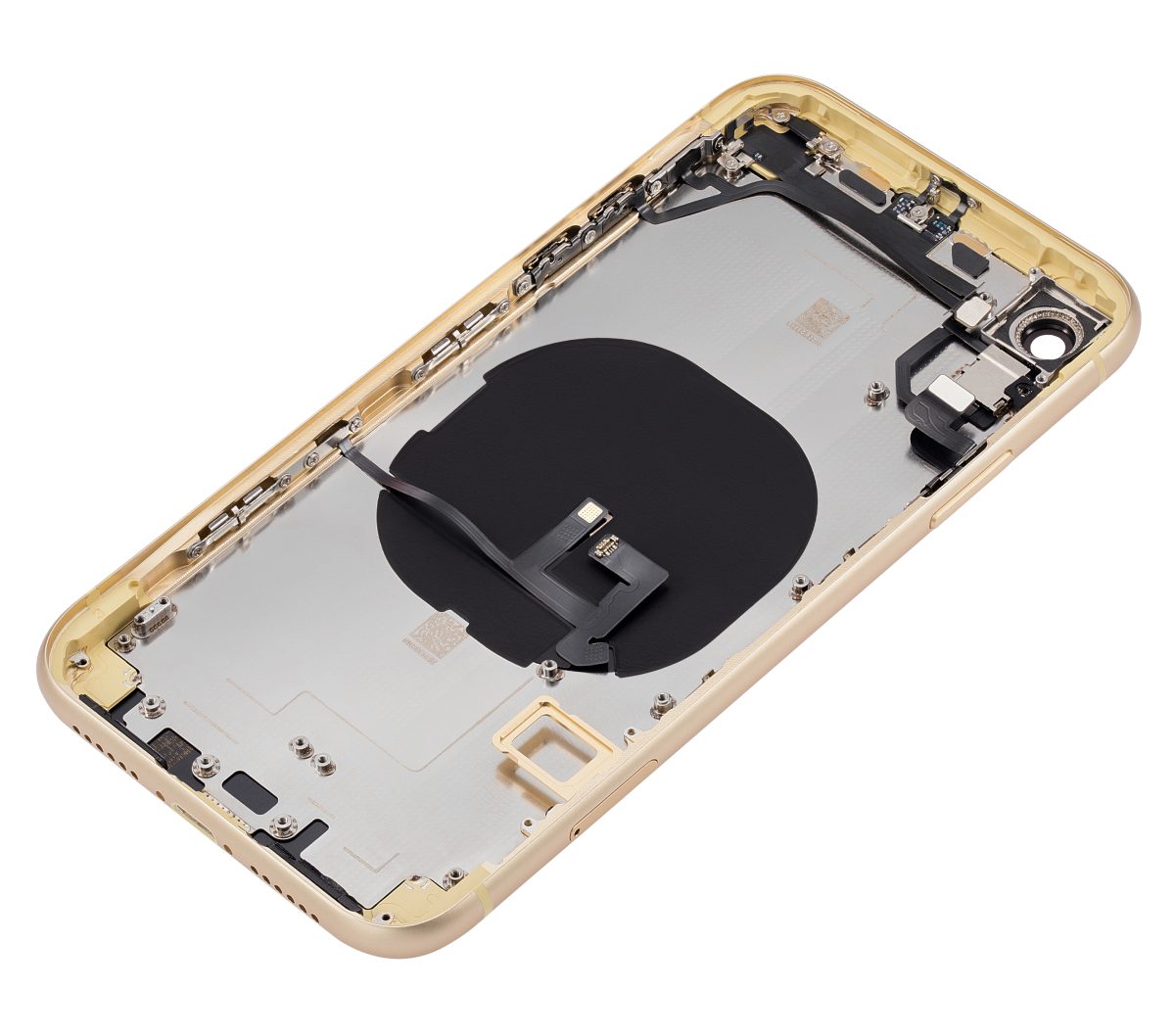 Iphone Xr ile Uyumlu Kasa Bileşenler Önceden Takılmış  Sarı ile Uyumlu Kasa - Görsel 4