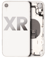 Iphone Xr ile Uyumlu Kasa Bileşenler Önceden Takılmış ile Uyumlu Kasa  Beyaz