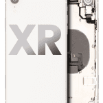 Iphone Xr ile Uyumlu Kasa Bileşenler Önceden Takılmış ile Uyumlu Kasa Kasa Beyaz