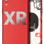 Iphone Xr ile Uyumlu Kasa Bileşenler Önceden Takılmış ile Uyumlu Kasa Kasa Kırmızı