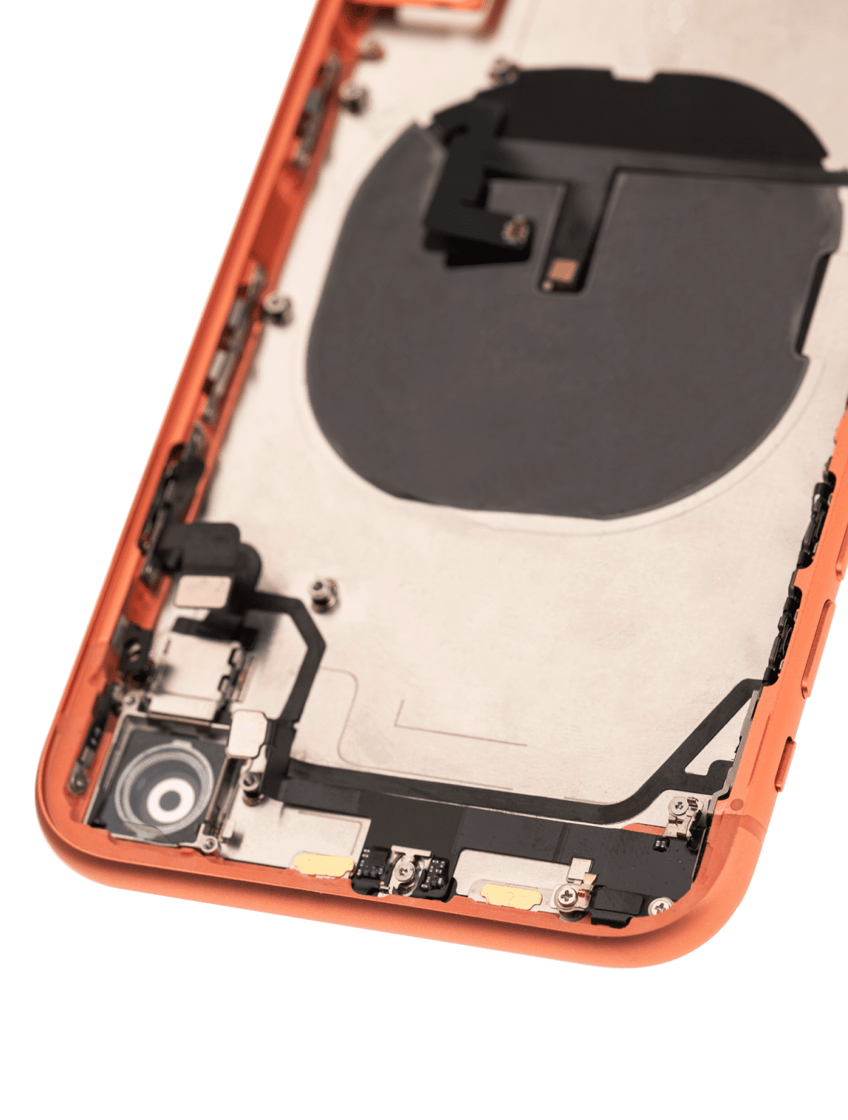 Iphone Xr ile Uyumlu Kasa Bileşenler Önceden Takılmış ile Uyumlu Kasa Kasa Mercan - Görsel 5
