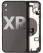 Iphone Xr ile Uyumlu Kasa Bileşenler Önceden Takılmış ile Uyumlu Kasa Kasa Siyah