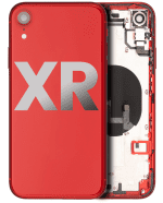 Iphone Xr ile Uyumlu Kasa Bileşenler Önceden Takılmış ile Uyumlu Kasa  Kırmızı