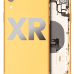 Iphone Xr ile Uyumlu Kasa Bileşenler Önceden Takılmış ile Uyumlu Kasa  Sarı