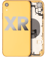 Iphone Xr ile Uyumlu Kasa Bileşenler Önceden Takılmış ile Uyumlu Kasa  Sarı