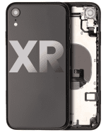 Iphone Xr ile Uyumlu Kasa Bileşenler Önceden Takılmış ile Uyumlu Kasa  Siyah