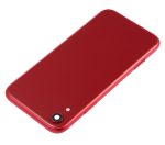 Iphone Xr ile Uyumlu Küçük Bileşenler Önceden Takılmış Arka Muhafaza Logo Yok Plus Kırmızı ile Uyumlu - Görsel 4