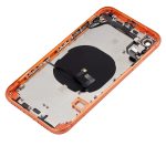 Iphone Xr ile Uyumlu Küçük Bileşenler Önceden Takılmış Arka Muhafaza Logo Yok Plus Mercan ile Uyumlu - Görsel 5