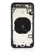 Iphone Xr ile Uyumlu Küçük Bileşenler Önceden Takılmış Arka Muhafaza Logo Yok Plus Uzay Grisi ile Uyumlu - Görsel 3
