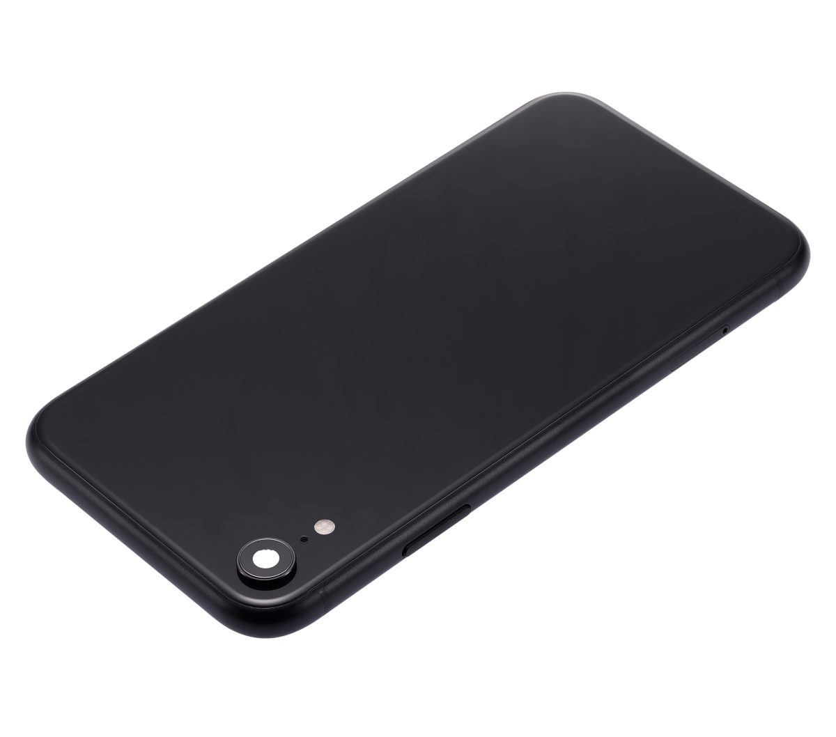 Iphone Xr ile Uyumlu Küçük Bileşenler Önceden Takılmış Arka Muhafaza Logo Yok Plus Uzay Grisi ile Uyumlu - Görsel 4