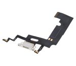 Iphone Xr ile Uyumlu Şarj Portu Esnek Kablosu ile Uyumlu Beyaz - Görsel 3