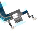 Iphone Xr ile Uyumlu Şarj Portu Esnek Kablosu ile Uyumlu Mavi - Görsel 3