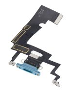 Iphone Xr ile Uyumlu Şarj Portu Esnek Kablosu ile Uyumlu Mavi - Görsel 5