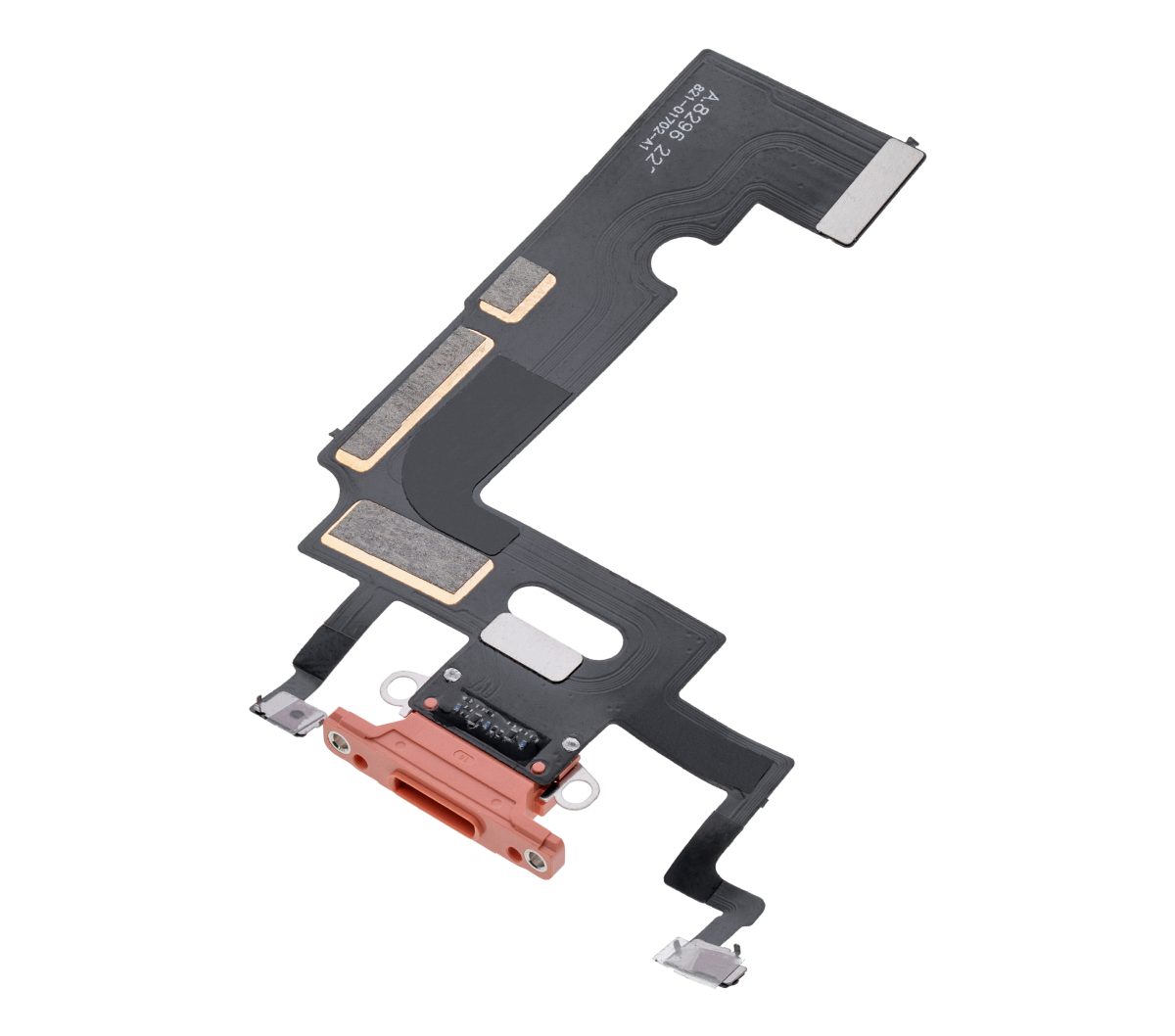 Iphone Xr ile Uyumlu Şarj Portu Esnek Kablosu ile Uyumlu Mercan - Görsel 4