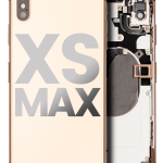 Iphone Xs Max ile Uyumlu Arka Muhafaza Küçük Bileşenlerle Önceden Takılmış ile Uyumlu Kullanılmış  Çekme: Sınıf C Gold