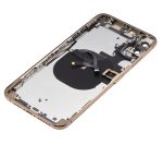 Iphone Xs Max ile Uyumlu Kasa Bileşenler Önceden Takılmış ile Uyumlu Kasa Gold - Görsel 5