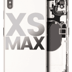 Iphone Xs Max ile Uyumlu Kasa Bileşenler Önceden Takılmış ile Uyumlu Kasa  Gümüş