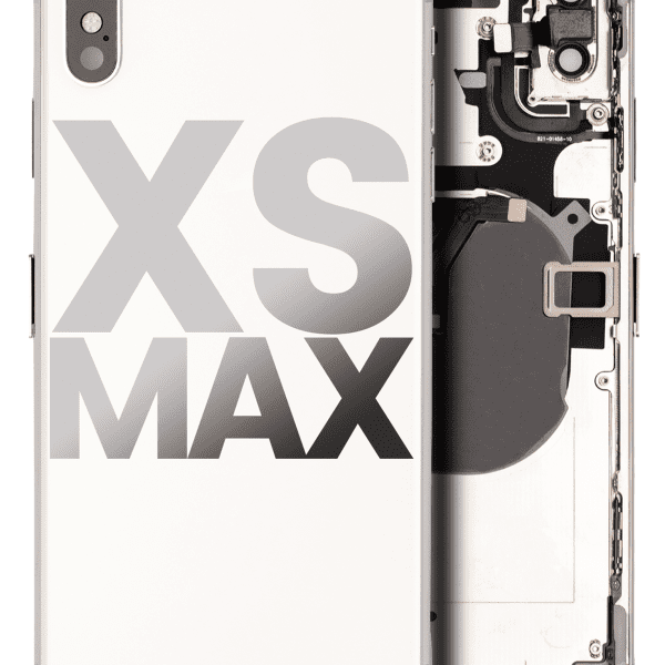 Iphone Xs Max ile Uyumlu Kasa Bileşenler Önceden Takılmış ile Uyumlu Kasa  Gümüş