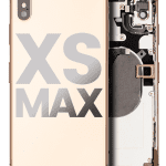 Iphone Xs Max ile Uyumlu Kasa Bileşenler Önceden Takılmış ile Uyumlu Kasa Kasa Gold