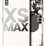 Iphone Xs Max ile Uyumlu Kasa Bileşenler Önceden Takılmış ile Uyumlu Kasa Kasa Gümüş