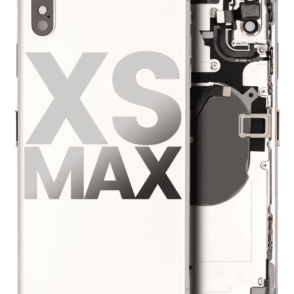 Iphone Xs Max ile Uyumlu Kasa Bileşenler Önceden Takılmış ile Uyumlu Kasa Kasa Gümüş