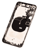 Iphone Xs Max ile Uyumlu Kasa Bileşenler Önceden Takılmış ile Uyumlu Kasa  Uzay Grisi - Görsel 4