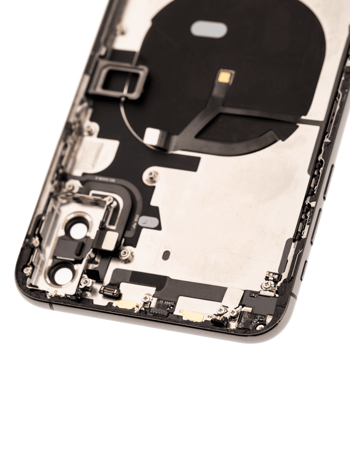 Iphone Xs Max ile Uyumlu Kasa Bileşenler Önceden Takılmış ile Uyumlu Kasa  Uzay Grisi - Görsel 5