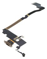 Iphone Xs Max ile Uyumlu Şarj Portu Esnek Kablosu Premium Gold ile Uyumlu - Görsel 4