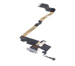 Iphone Xs Max ile Uyumlu Şarj Portu Esnek Kablosu ile Uyumlu Gümüş - Görsel 4