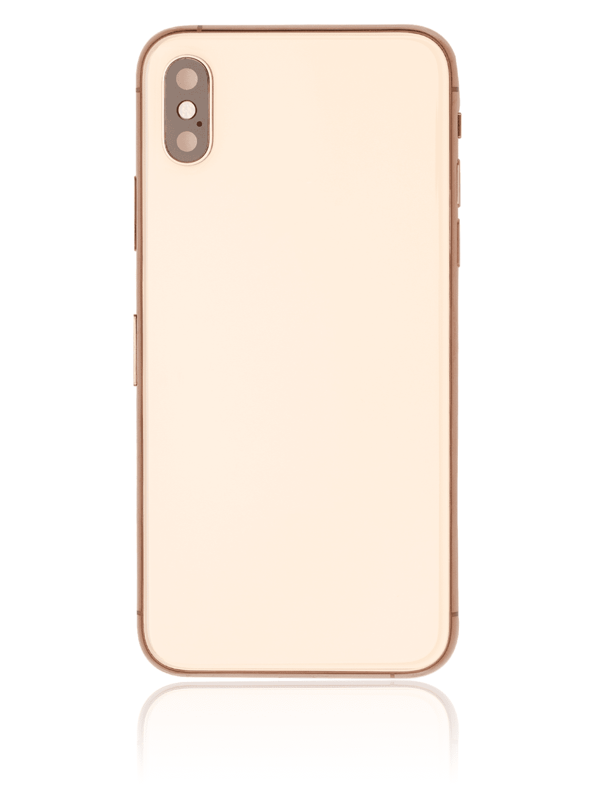 Iphone Xs ile Uyumlu Kasa Bileşenler Önceden Takılmış ile Uyumlu Kasa  Gold - Görsel 2