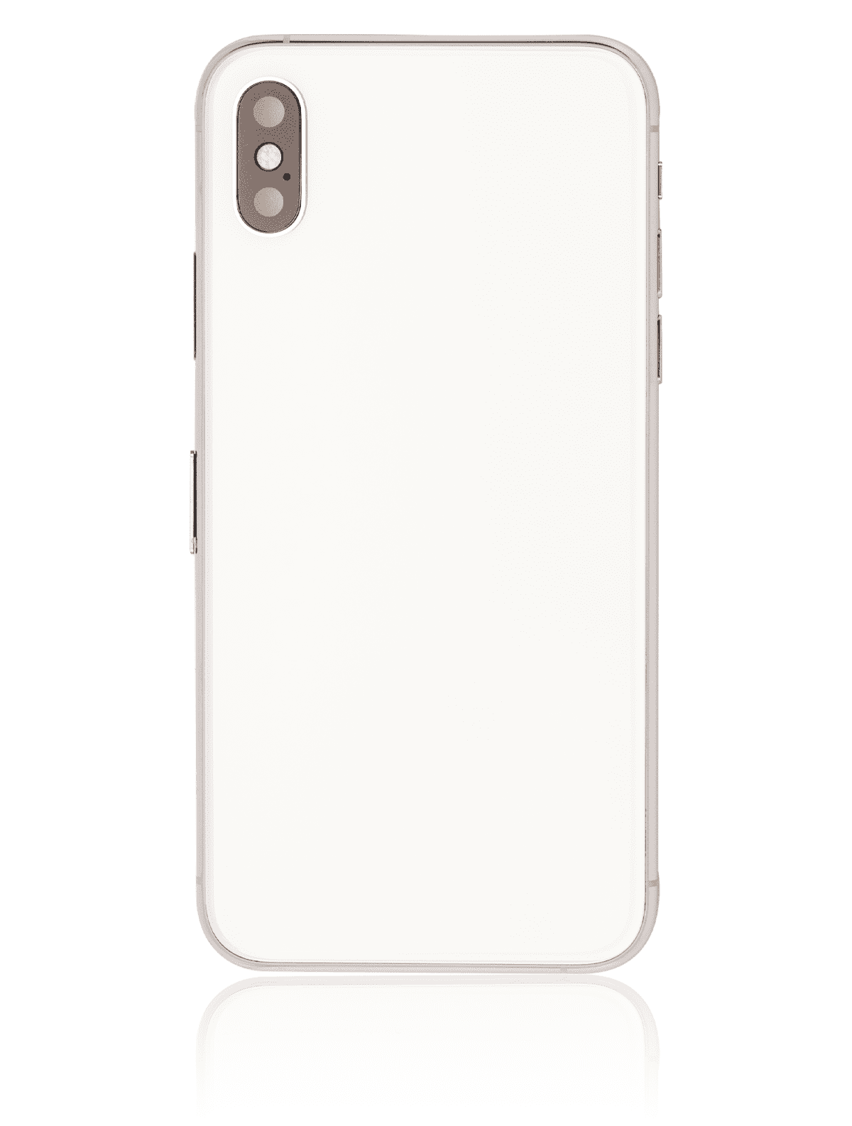 Iphone Xs ile Uyumlu Kasa Bileşenler Önceden Takılmış ile Uyumlu Kasa  Gümüş - Görsel 2