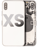 Iphone Xs ile Uyumlu Kasa Bileşenler Önceden Takılmış ile Uyumlu Kasa  Gümüş