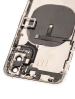 Iphone Xs ile Uyumlu Kasa Bileşenler Önceden Takılmış ile Uyumlu Kasa  Gümüş - Görsel 5