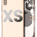 Iphone Xs ile Uyumlu Kasa Bileşenler Önceden Takılmış ile Uyumlu Kasa Kasa Gold