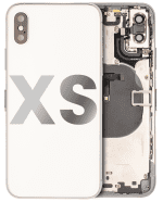 Iphone Xs ile Uyumlu Kasa Bileşenler Önceden Takılmış ile Uyumlu Kasa Kasa Gümüş