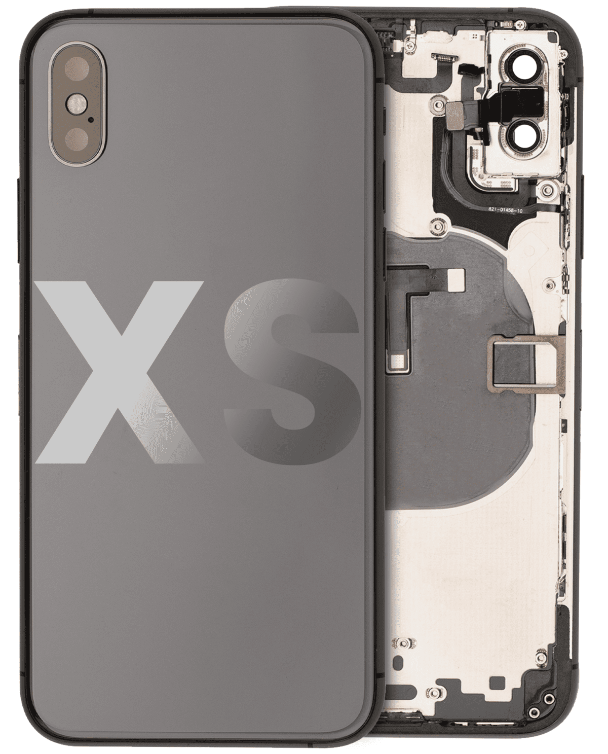 Iphone Xs ile Uyumlu Kasa Bileşenler Önceden Takılmış ile Uyumlu Kasa Kasa Uzay Grisi