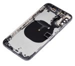 Iphone Xs ile Uyumlu Küçük Bileşenler Önceden Takılmış Arka Muhafaza Logo Yok Plus Uzay Grisi ile Uyumlu - Görsel 5
