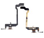 Iphone Xs ile Uyumlu Şarj Portu Esnek Kablosu ile Uyumlu Gold - Görsel 2