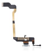 Iphone Xs ile Uyumlu Şarj Portu Esnek Kablosu ile Uyumlu Gümüş - Görsel 3