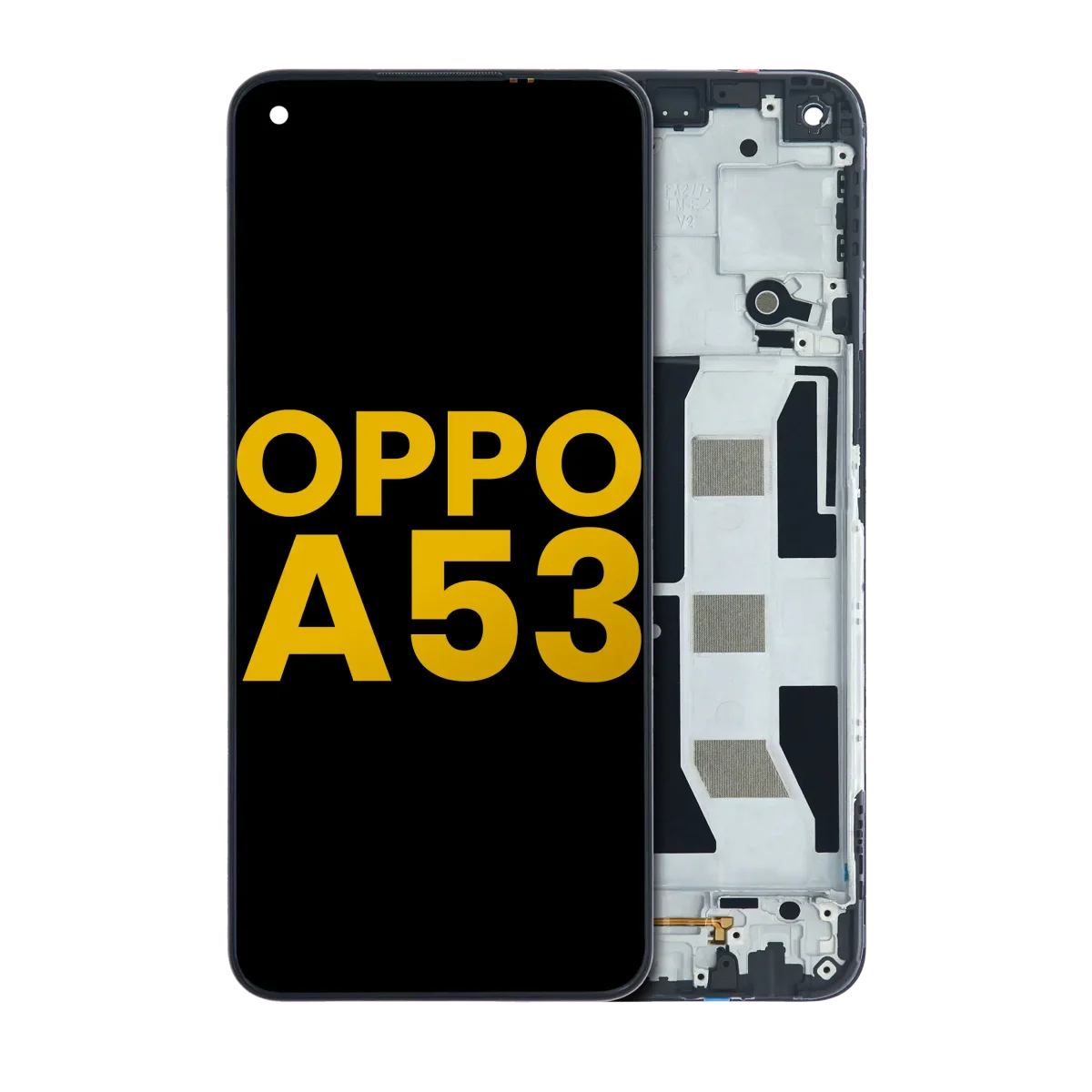 Oppo 53 5G İle Uyumlu Ekran Dokunmatik Çerçeveli Ekran %100 Orijinal
