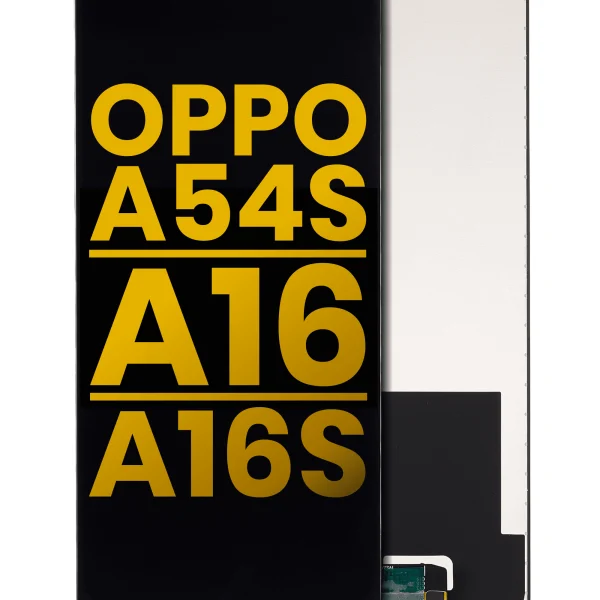 Oppo A16 İle Uyumlu Ekran Dokunmatik Çerçevesiz Ekran %100 Orijinal