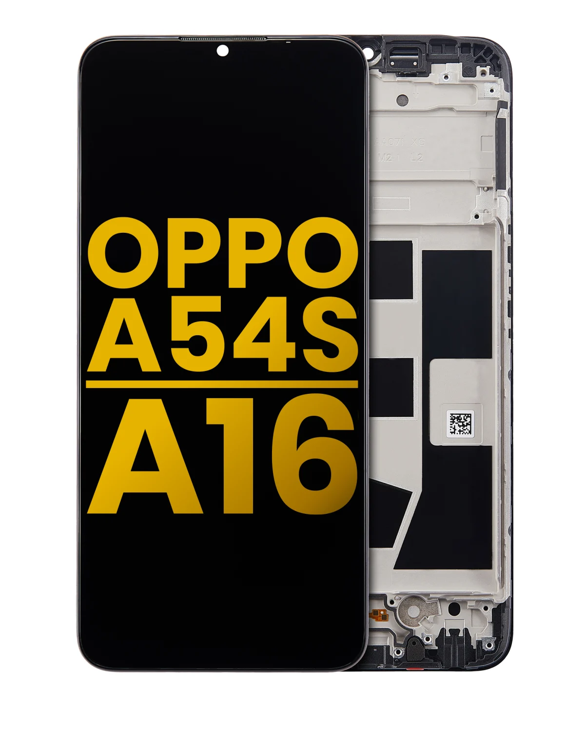 Oppo A16İle Uyumlu Ekran Dokunmatik Çerçeveli Ekran %100 Orijinal