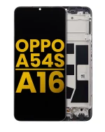 Oppo A16İle Uyumlu Ekran Dokunmatik Çerçeveli Ekran %100 Orijinal
