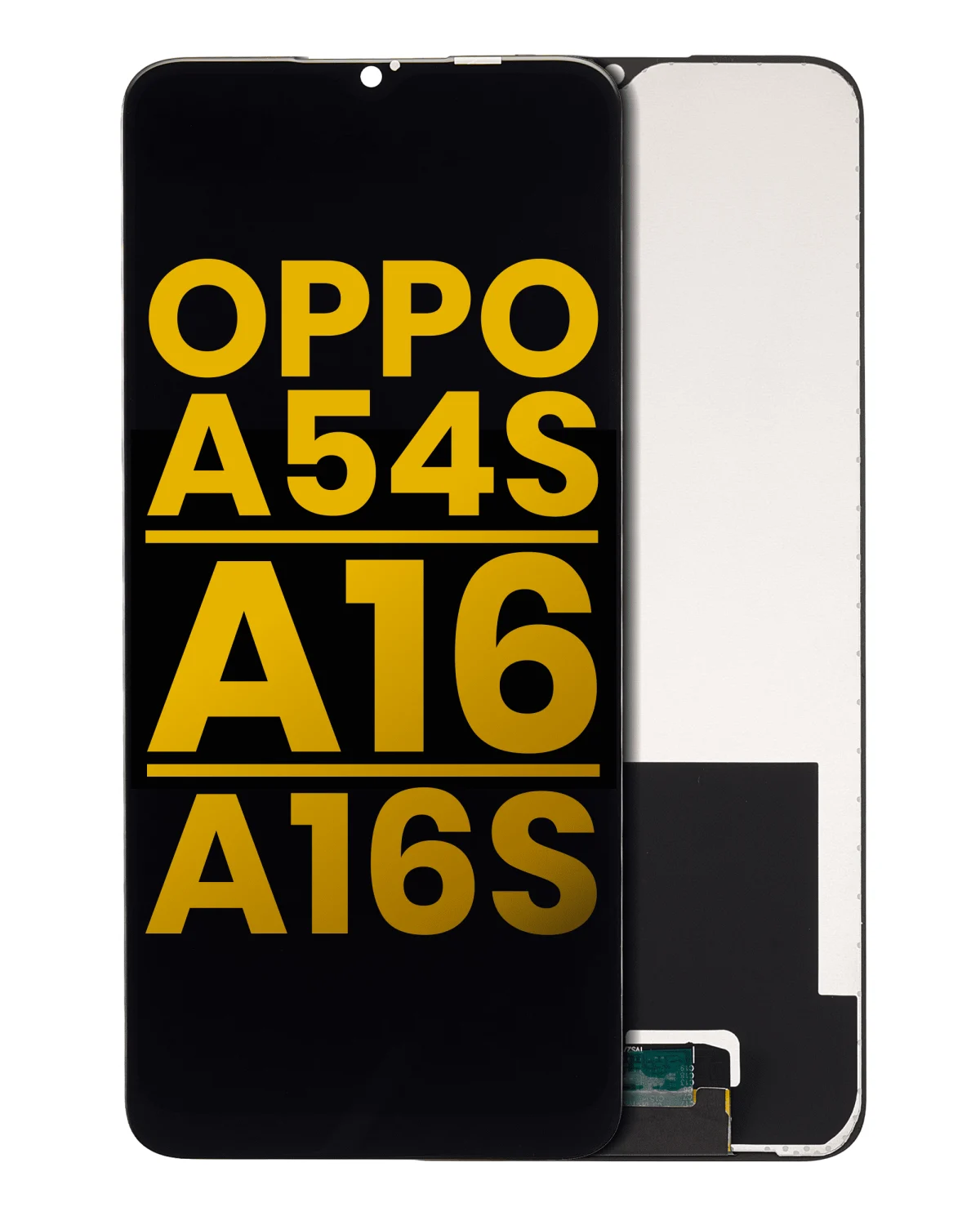 Oppo A16S İle Uyumlu Ekran Dokunmatik Çerçevesiz Ekran %100 Orijinal