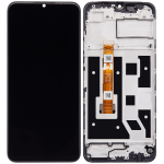 Oppo A17 İle Uyumlu Ekran Dokunmatik Çerçeveli Ekran %100 Orijinal