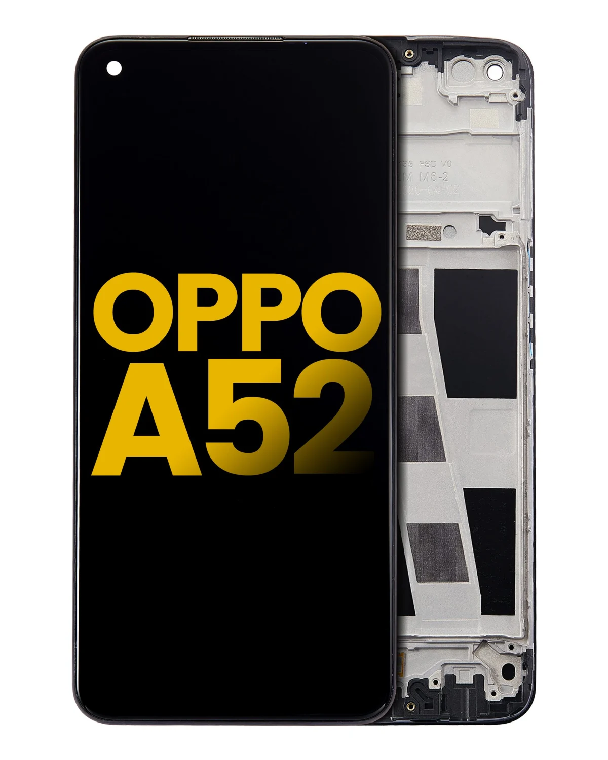Oppo A52 İle Uyumlu Ekran Dokunmatik Çerçeveli Ekran %100 Orijinal - Görsel 3