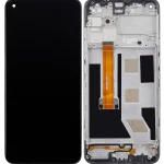 Oppo A53S İle Uyumlu Ekran Dokunmatik Çerçeveli Ekran %100 Orijinal